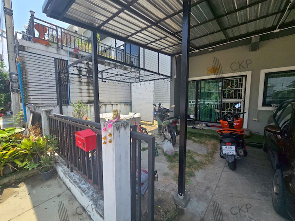 บ้านแฝด มบ.ทรัพย์ธานี 5 ติดถนนรังสิต-นครนายก ใกล้ม.ราชมงคลธัญบุรี ใกล้ห้างสรรพสินค้าหลายแห่งและตลาด – รูปที่ 2