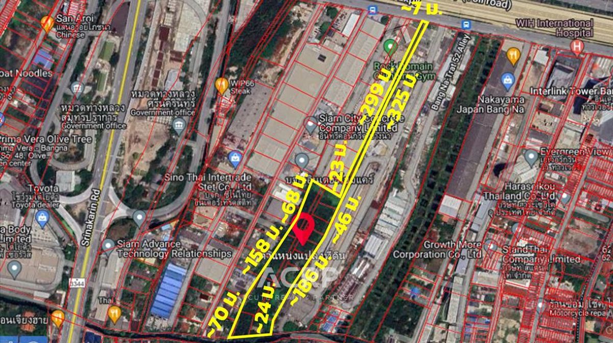 Prime Land for Sale on Bangna-Trad Road, Near Sri Iam BTS Station Prime Land for Sale on Bangna-Trad Road, Near Sri Iam BTS Station