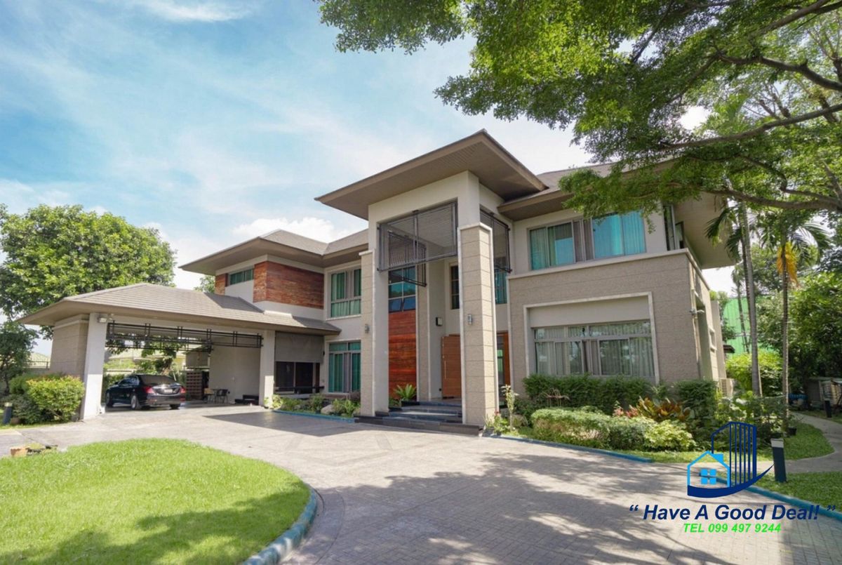 Luxury house 1-0-95 rai, Chaloem Phrakiat Rama 9 Soi 30 Luxury house 1-0-95 rai, Chaloem Phrakiat Rama 9 Soi 30