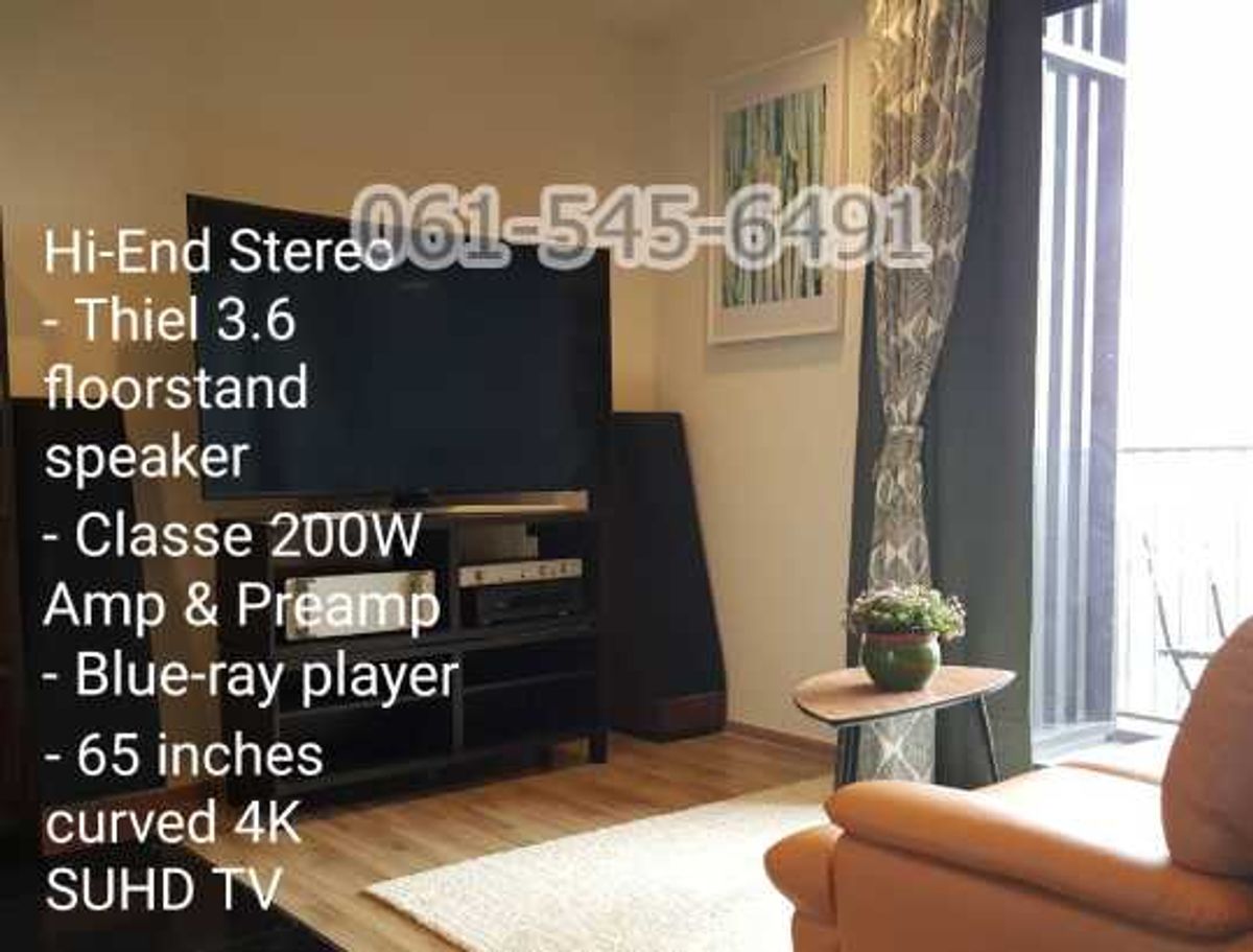 ให้เช่า Condo The Line Jatujak คอนโด เดอะไลน์ จตุจักร หมอชิต วิวสวนสวย ทำเลดี ใกล้ BTS หมอชิต – รูปที่ 3