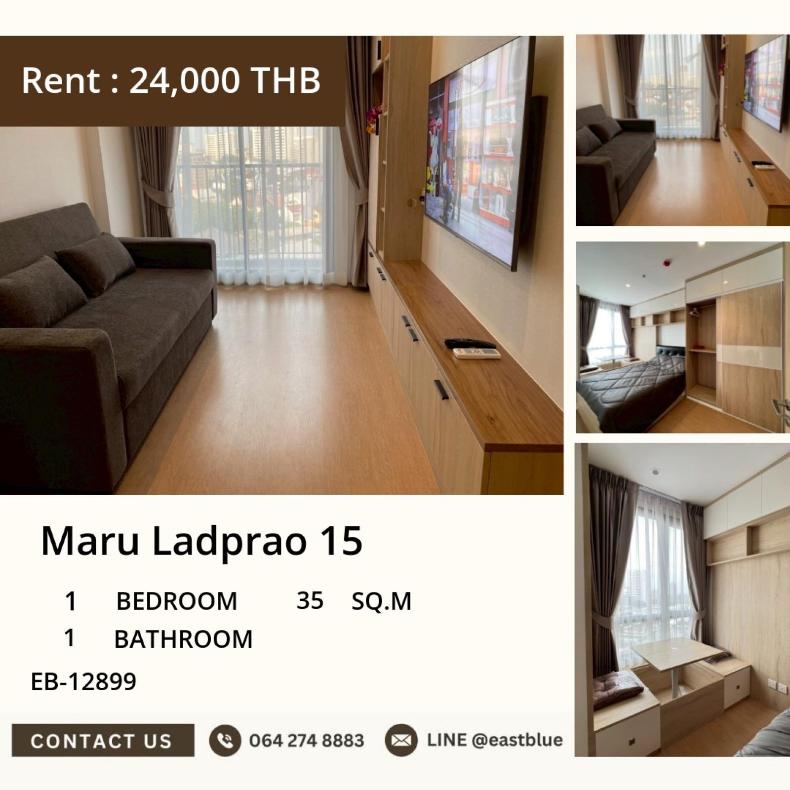 17/07/2026, 🏙️ Prime Ladprao 1-Bed Condo: Unbeatable Location Just 350m from Big C!🔑 Modern 35 sqm Sanctuary at Maru Ladprao - Only 24k/Month, Packed with Amenities! 0642748883 17/07/2026, 🏙️ Prime Ladprao 1-Bed Condo: Unbeatable Location Just 350m from Big C!🔑 Modern 35 sqm Sanctuary at Maru Ladprao - Only 24k/Month, Packed with Amenities! 0642748883