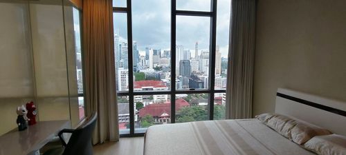 ห้อง Duplex วิววัฒนา ทำเป็น 2 ห้องนอนได้ ใกล้ วัฒนา Nist   / The Room Sukhumvit 21 1 ห้องนอน 103 ตร.ม. โทร 0937890899