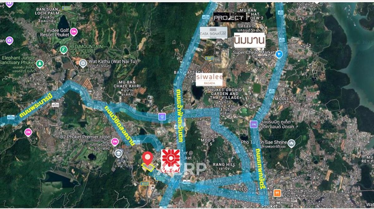 Prime Land for Sale in Central Phuket Behind Central Festival Mall – รูปที่ 4