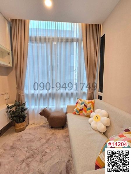 Condo for rent, The Sky Sukhumvit, Building A, Floor 6, beautifully decorated with BTS Udomsuk Condo for rent, The Sky Sukhumvit, Building A, Floor 6, beautifully decorated with BTS Udomsuk