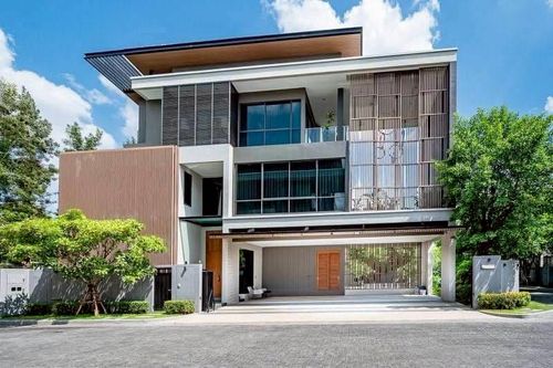 ❖ Modern Luxury ❖ บ้านเดี่ยว 3 ชั้น | 5 ห้องนอน 7 ห้องน้ำ | 136.90 ตร.ว. 593.00 ตร.ม. | ใกล้ BTS กรมทหารราบที่ 11 8 นาที, SRT หลักสี่ 8 นาที, มหาวิทยาลัยศรีปทุม 8 นาที