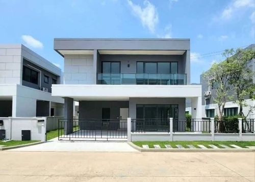 ♦ Prime location ♦ 2 -storey detached house 50.80 sq.w., 209.00 sq.m. | 4 bedrooms, 4 bathrooms | Near Mega Bangna 5 minutes, Prince Suvarnabhumi Hospital 14 minutes