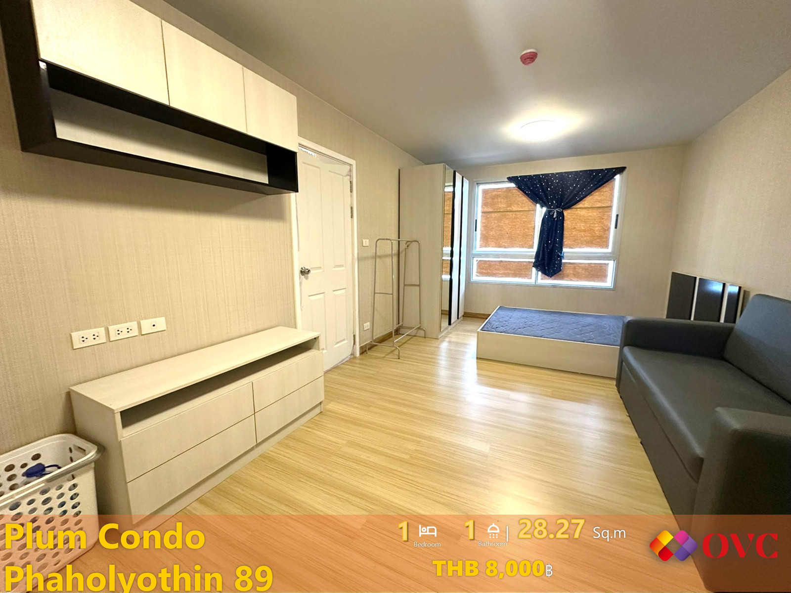 ให้เช่า@ Plum Condo Phaholyothin 89