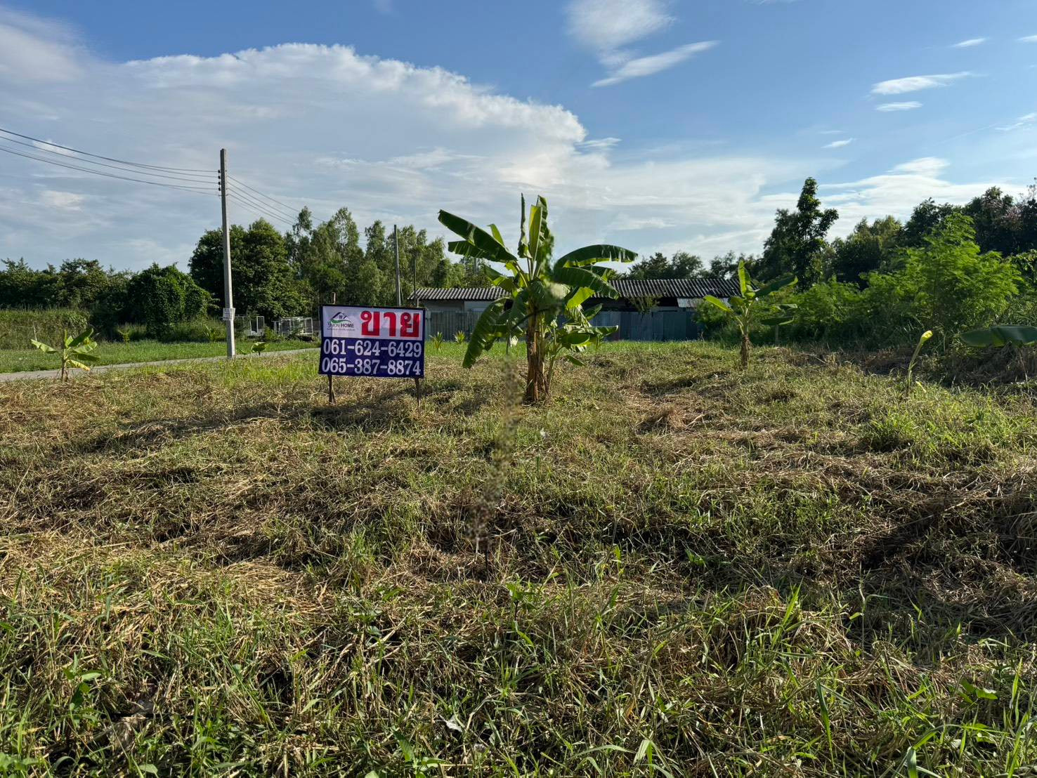 Land for sale in honor of Rama 9 Soi 38 (Soi Romyen) that is filled and converted (N.1698)