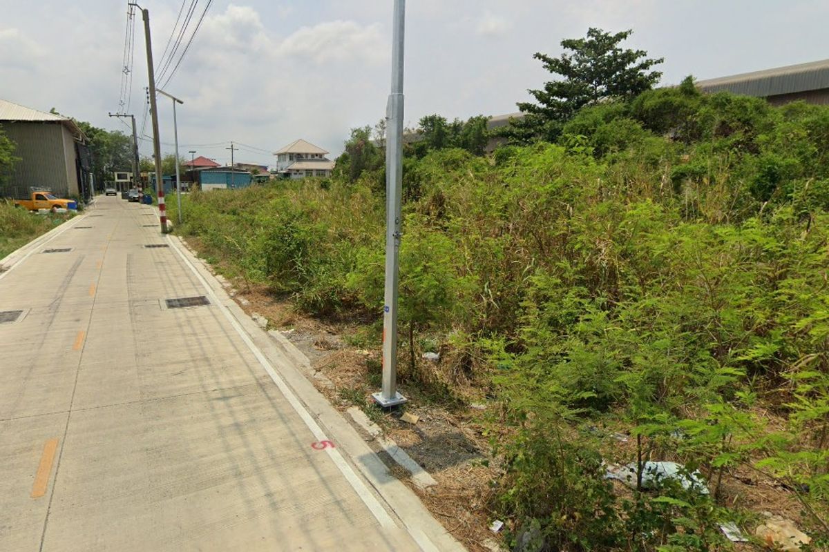 Land for Sale, area 4 rai, purple color, from Soi Suk Sawat 84 only 2.5 km.   – รูปที่ 2