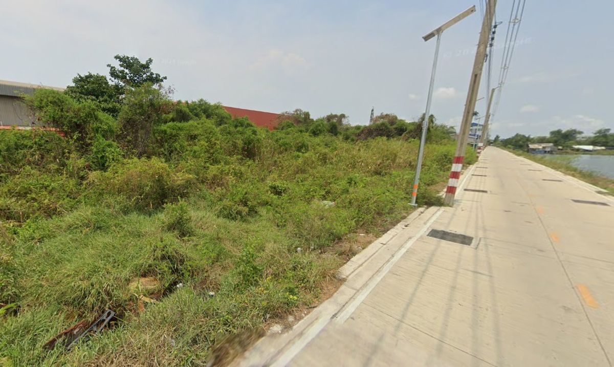 Land for Sale, area 4 rai, purple color, from Soi Suk Sawat 84 only 2.5 km.   – รูปที่ 3