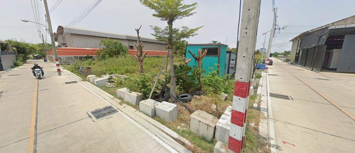 Land for Sale, area 4 rai, purple color, from Soi Suk Sawat 84 only 2.5 km.   – รูปที่ 4