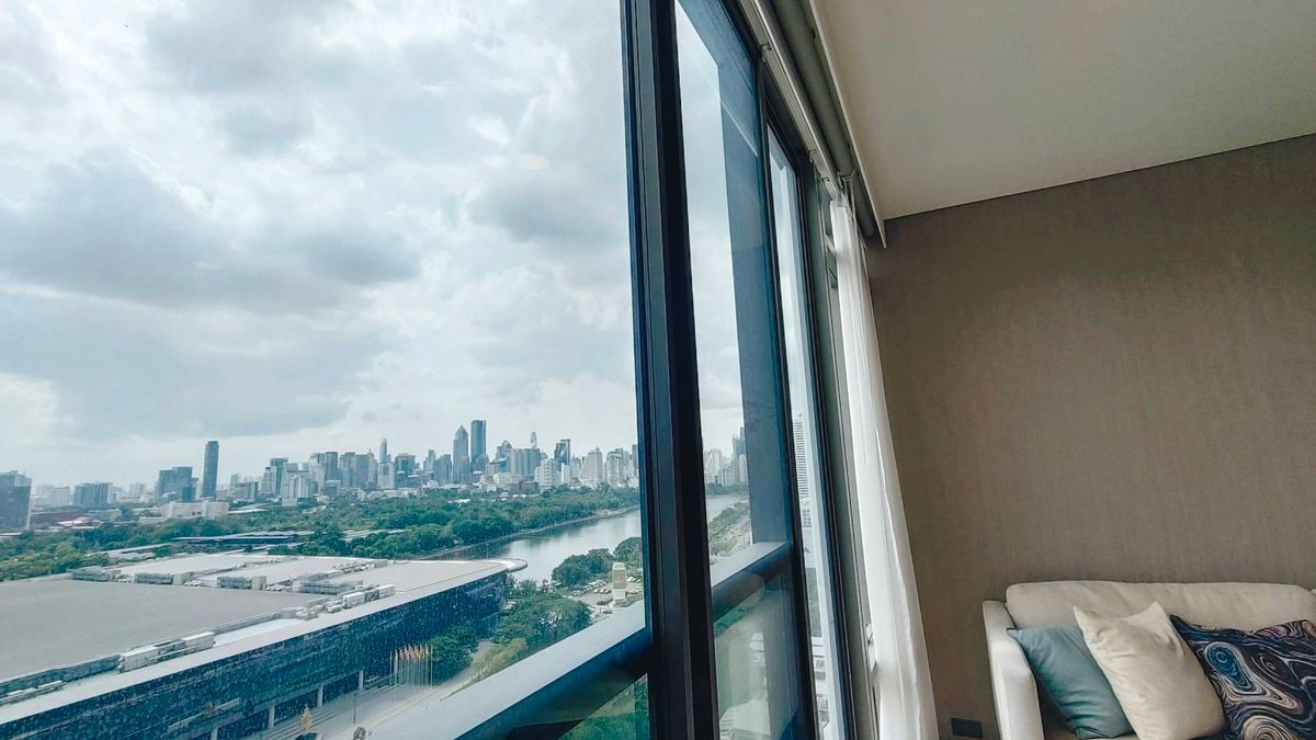 Wyndham Residence : 2 ห้องนอน 2 ห้องน้ำ แต่งครบ วิวทะเลสาบ สวนเบญจกิติ ติด MRT ศูนย์สิริกิติ์ – รูปที่ 2