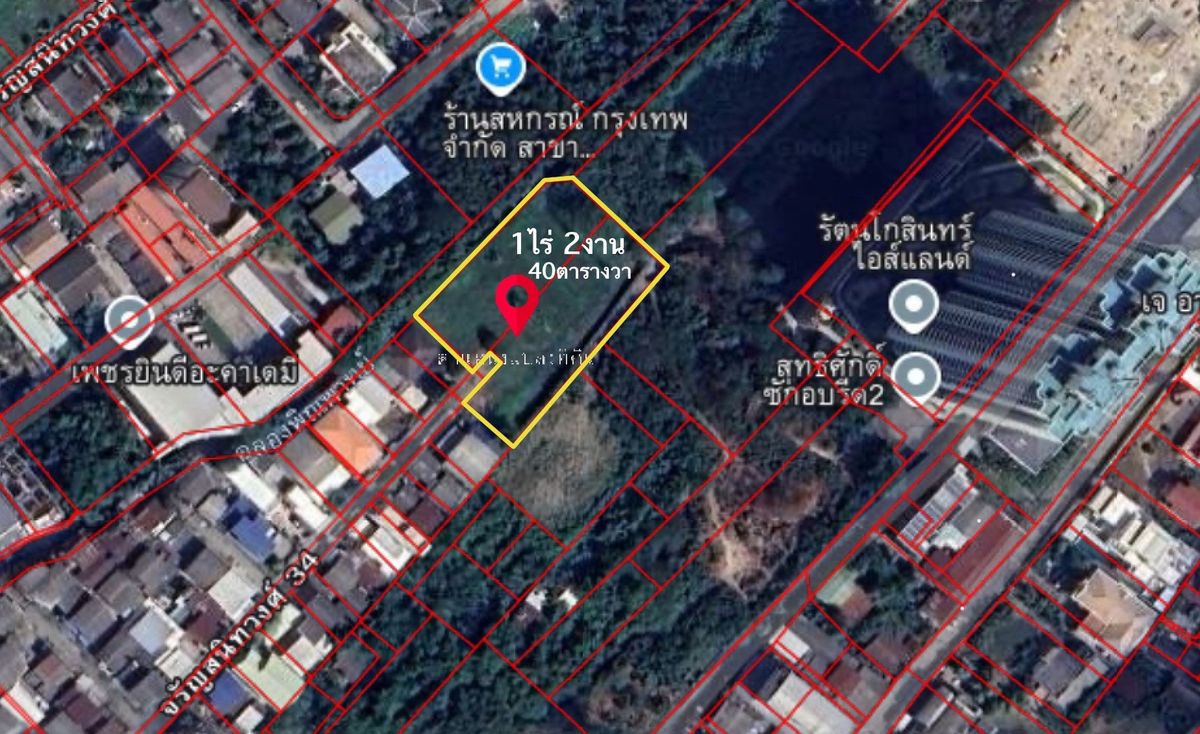 ขายที่ดินจรัญสนิทวงศ์ ซอย34 พื้นที่1ไร่2งาน40ตารางวา – รูปที่ 3