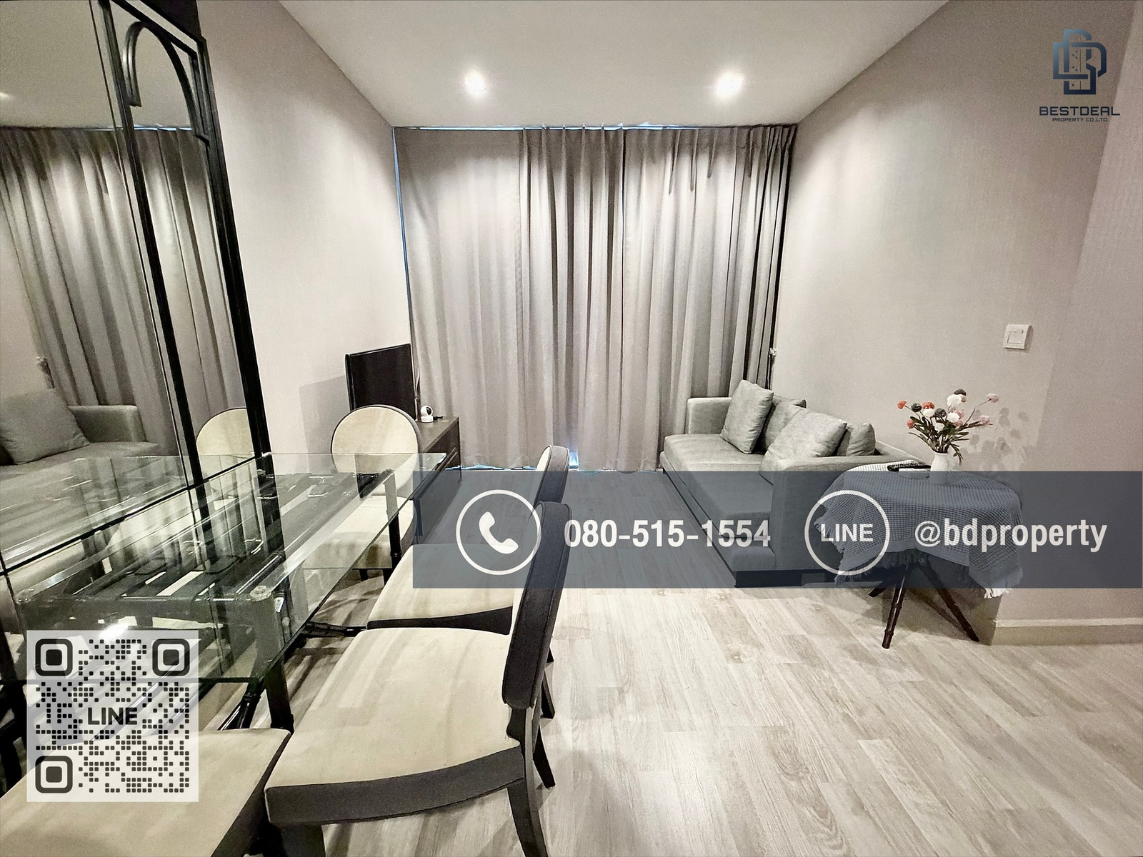 Bestdeal ขายด่วน  2 ห้องนอน 55 ตร.ม. ขายเพียง 7 ล้านเท่านั้น เครื่องใช้ไฟฟ้าครบพร้อมเข้าอยู่ “IDEO MOBI RAMA 9” ใกล้MRT และ เซ็นทรัลพระราม 9 เพียง 80 ม.