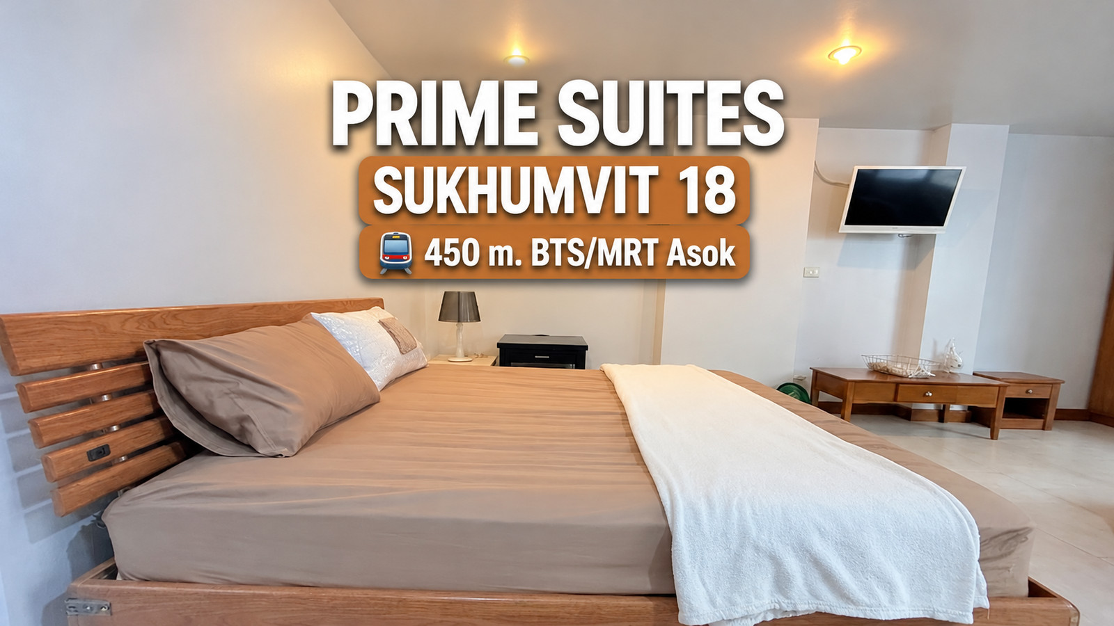 Ready for Rent‼️ Condo near BTS Asok & MRT Sukhumvit– The Prime Suites Condominium , Soi Sukhumvit 18 Ready for Rent‼️ Condo near BTS Asok & MRT Sukhumvit– The Prime Suites Condominium , Soi Sukhumvit 18