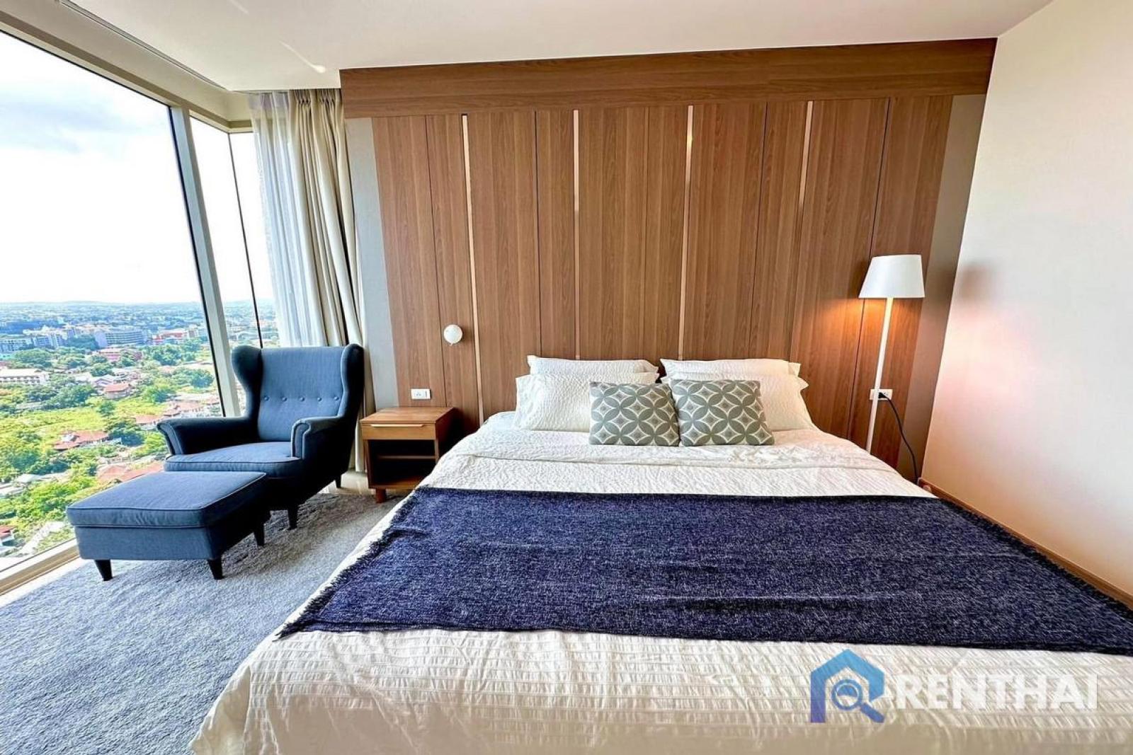 ขายคอนโด The Riviera Wongamat 1 ห้องนอน ขนาด 50 ตร.ม.  ห้องมุมวิวทะเลชั้นสูง ตำแหน่งหายาก – รูปที่ 3