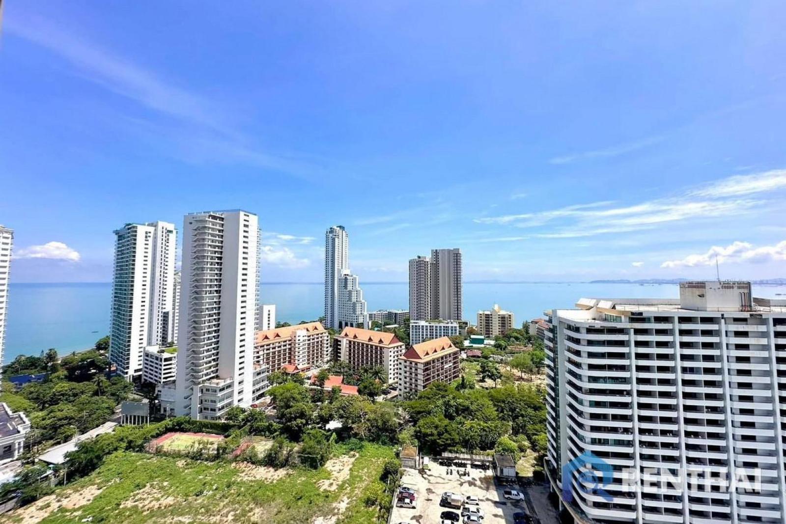 ขายคอนโด The Riviera Wongamat 1 ห้องนอน ขนาด 50 ตร.ม.  ห้องมุมวิวทะเลชั้นสูง ตำแหน่งหายาก – รูปที่ 4