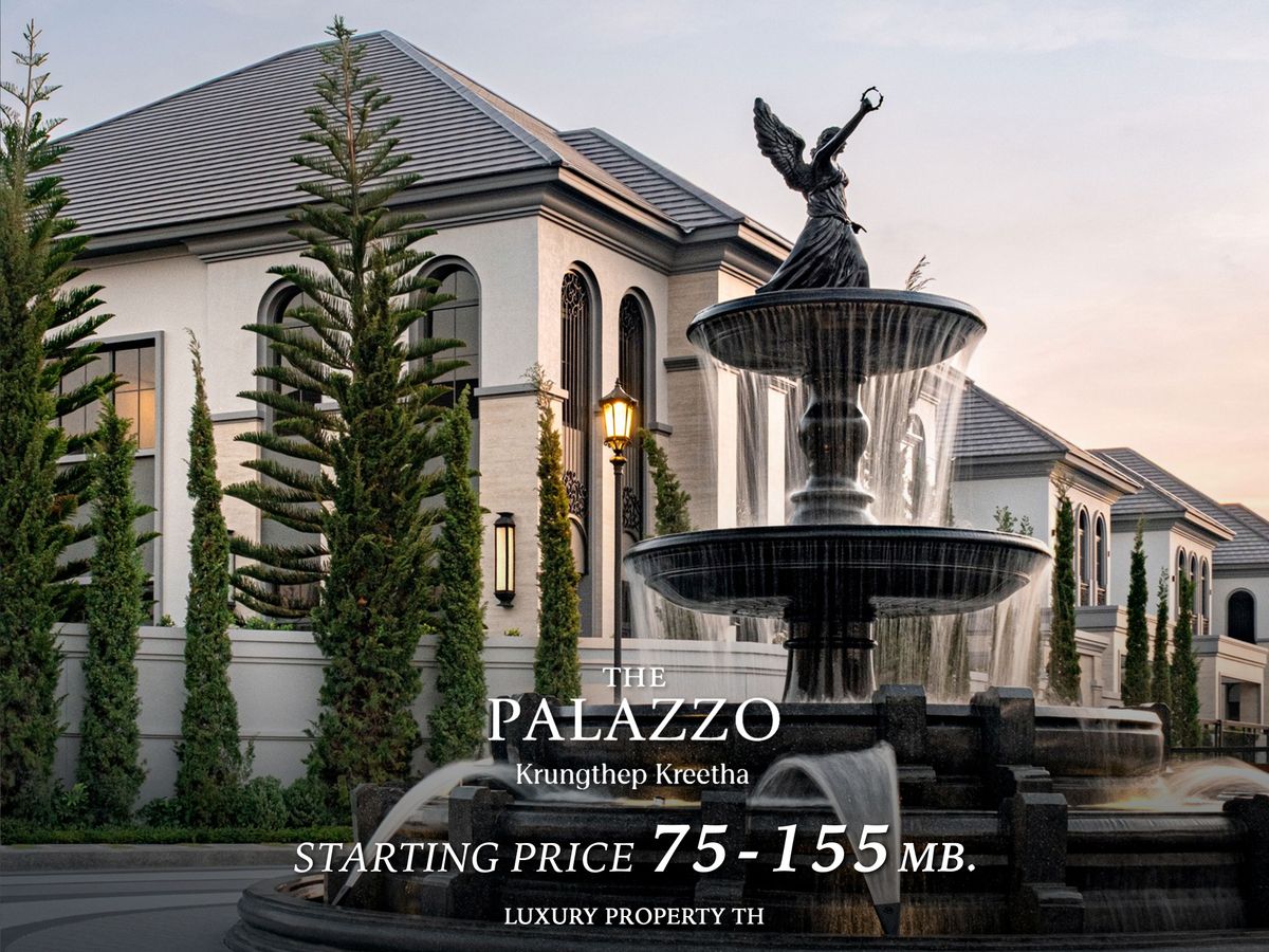 The Palazzo Krungthep Kreetha: Appointment to visit the project 093-962-5994 (Khun Kim)
