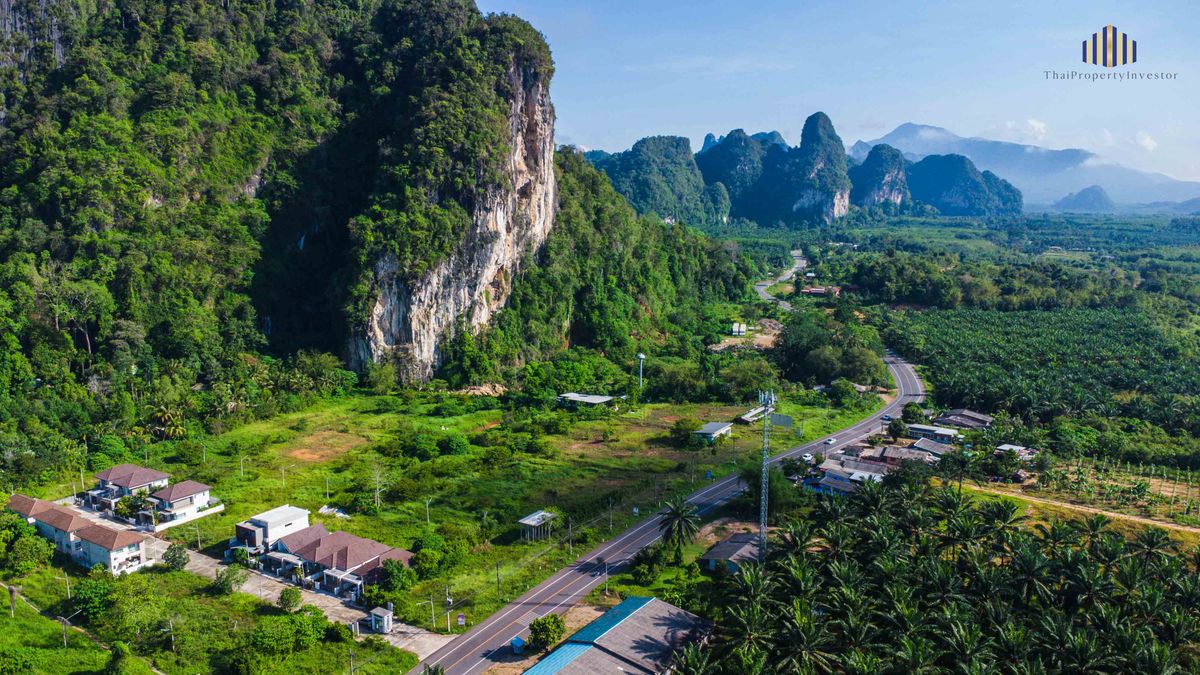 Perfect Opportunity for Developers! Rare Beautiful hillside Land for SALE, 15 Plots 5-2-86.9 Rai, On Most Scenic Road in Krabi City! Near Tiger Cave Temple, Krabi Noi  – รูปที่ 3