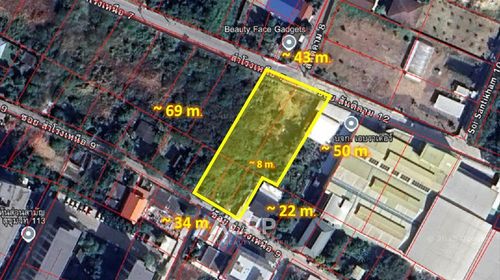 Land for Sale Sukhumvit 113 Size 694 Square Wah