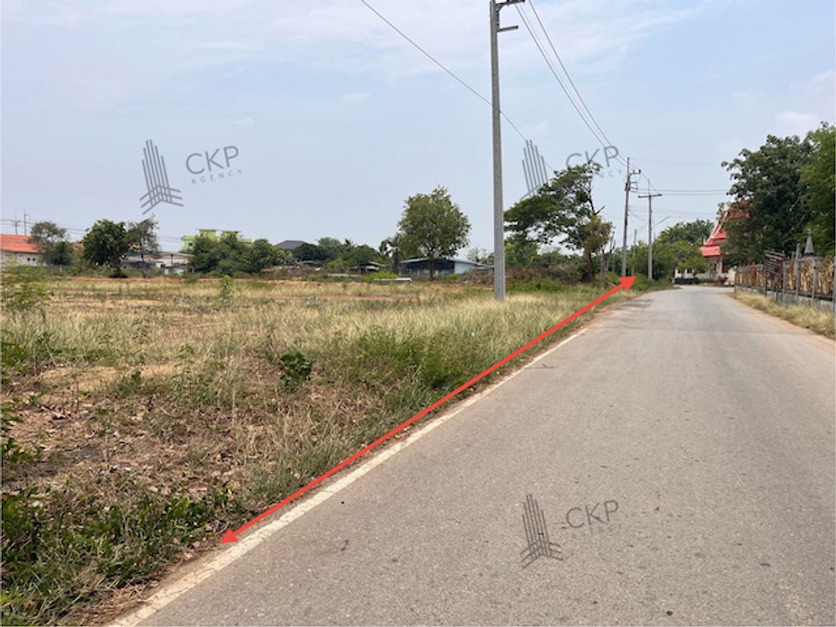 ที่ดินเปล่า ทำเลดี ติดถนนปทุมธานี-บางเลน ใกล้ตัวอำเภอกำแพงแสน – รูปที่ 2