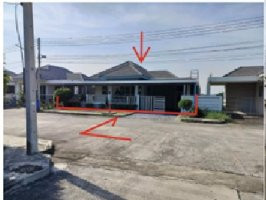 Sell ​​single-story house for sale, Somkamon Kro, 2-3 Nong Khae, Saraburi 3, 2 bathrooms, 60 sq.w. ** Freeon **