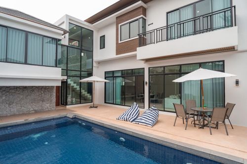 ★ Pool Villa ★ บ้านเดี่ยวพูลวิลล่า 2 ชั้น | ขนาดที่ดิน 98.00 ตร.ว. พื้นที่ใช้สอย 400.00 ตร.ม. | 3 ห้องนอน 3 ห้องน้ำ | ใกล้ รถไฟฟ้า คูคต กับ คปอ. ใกล้สนามบินดอนเมือง ติดสนามกลอฟ  AC Driving Range