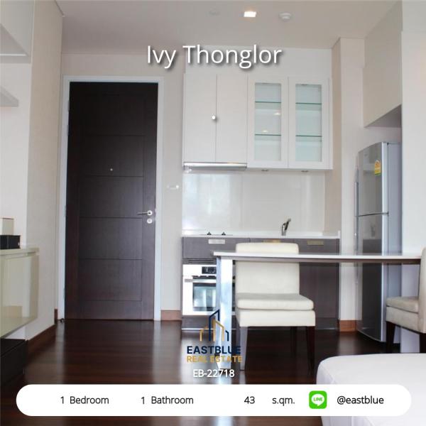 Ivy Thonglor, 1 bed, 22000 per month