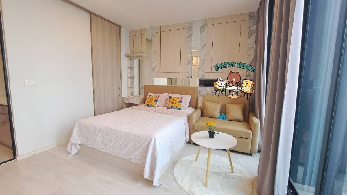 ● Nice Decoration ● ตึก C ชั้น 25+ type A12 | 44.56 ตร.ม. 1 ห้องนอน | คอนโดมี Skywalk เชื่อมเข้า BTS เพลินจิตและเซ็นทรัล เอ็มแบสซี่ – รูปที่ 2