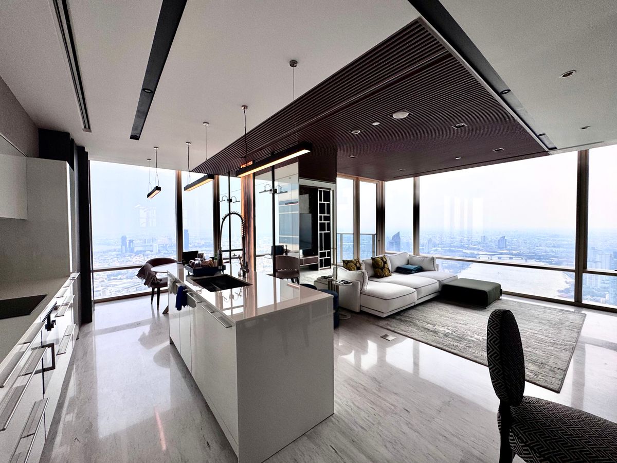 (For Rent) Four Seasons Private Residences Condo River Chao Phraya River 🏢✨ (For Rent) Four Seasons Private Residences Condo River Chao Phraya River 🏢✨