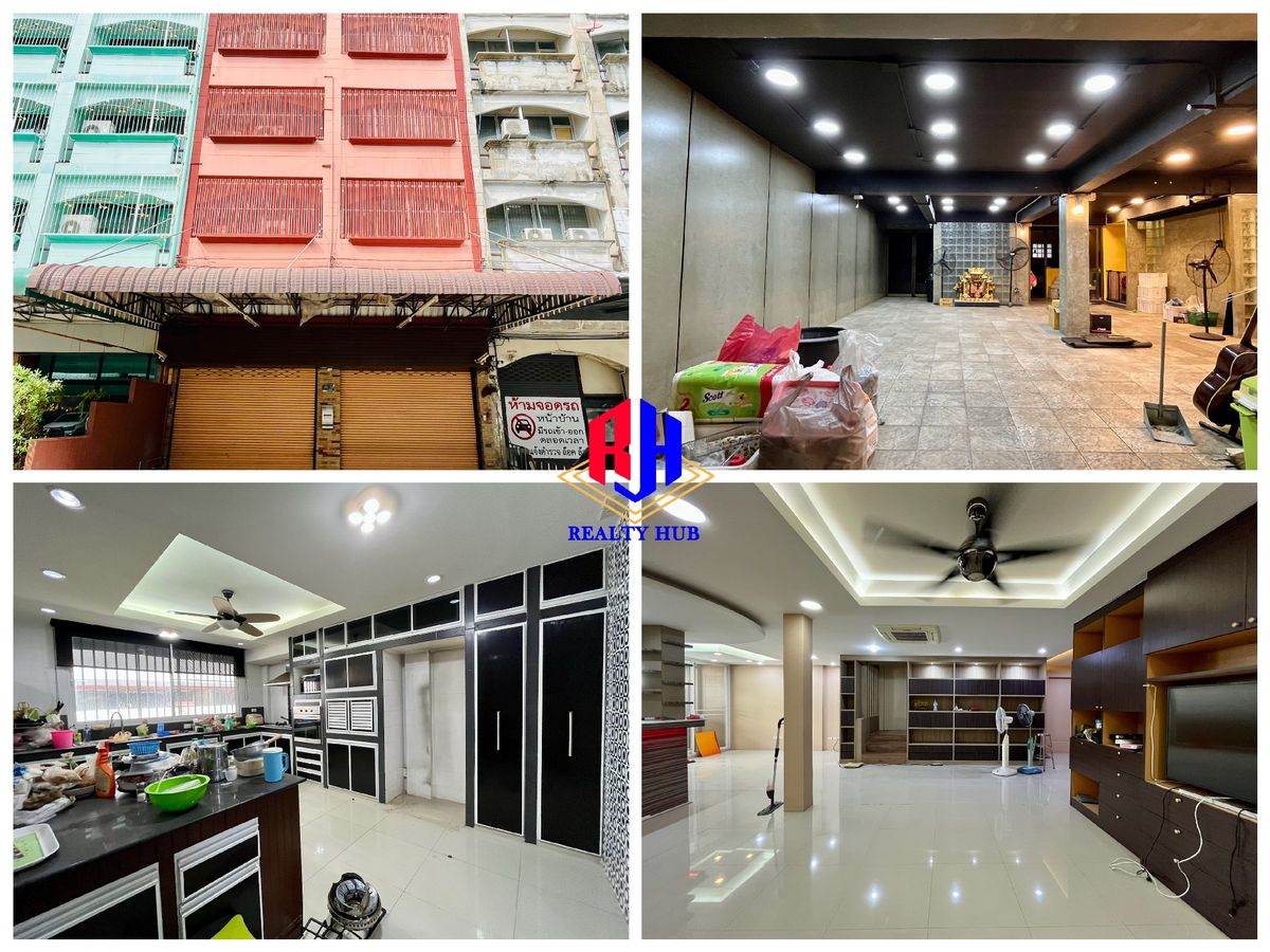 ขายตึกแถว2คูหา มีลิฟท์ใกล้รถไฟฟ้า 150ม. จอดรถ 5คัน 900ตร.ม ซอยจรัญ83/1 ออพชั่นครบสวยสุดๆ