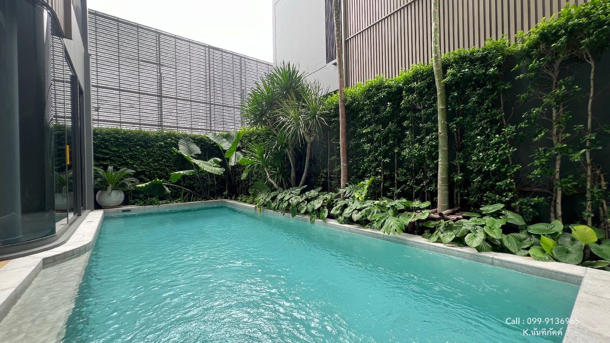 บ้านใหม่เพียงหลังเดียว 95 ล้าน บูก้าน พระราม9 - เหม่งจ๋าย Bugaan Pool Villa – รูปที่ 3