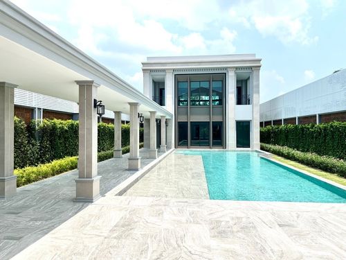 🏛 Grand Bangkok Boulevard Ratchapreuk - Pinklao Special plots with swimming pool More than half a rai of land Usable area 1024 sq.m., very worthwhile 📲-𝟕𝟗𝟒𝟒𝟐𝟔𝟑 (Khun Nam)
