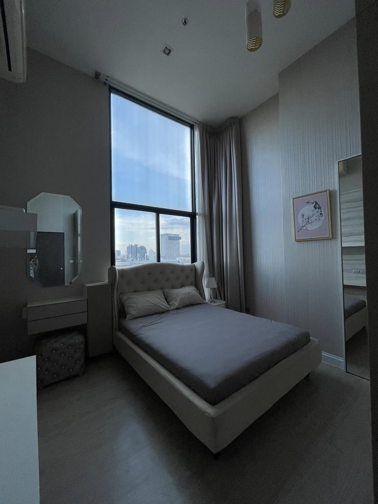 Duplex Type Condo ห้องมุม 46.5ตรม. ให้เช่า The Sky Sukhumvit ใกล้BTSอุดมสุข เฟอร์ครบ – รูปที่ 4