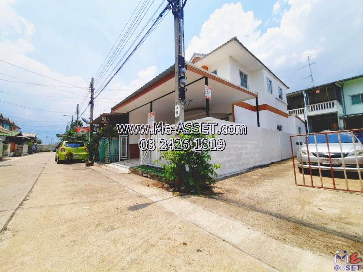 ขายทาวน์เฮ้าส์หลังมุมรีโนเวทใหม่ ย่าน เซ็นทรัลเวสเกต บางกรวยไทรน้อย ซอยโรงหมี่ บางบัวทอง ฟรีของแถมมูลค่า 50,000 บาท 🏘️มบ.ลัดดาวิลล์ 1 : 2 ชั้น 28 ตร.วา (NN-91394) – รูปที่ 2