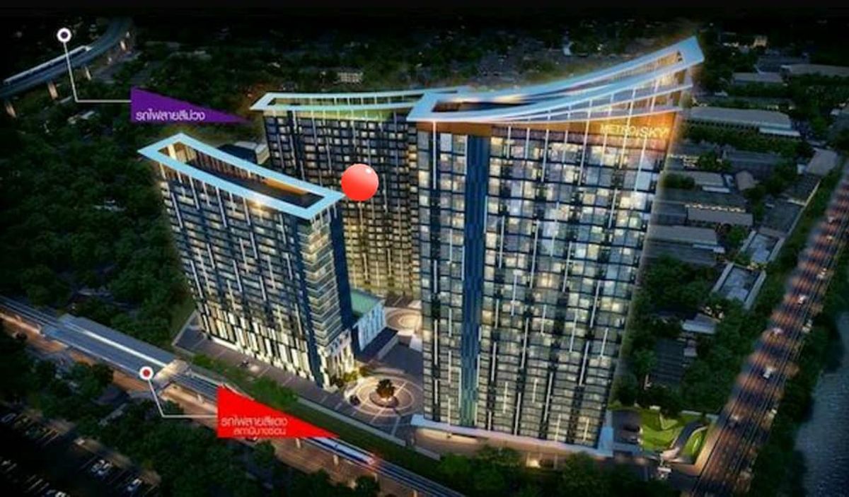 ขาย Condo (พร้อมผู้เช่า)ห้องขนาด 26 ตร.ม.ชั้น9 ของโครงการ Metro Sky Bangson Interchange (prachachuen) เมโทร สกาย บางซ่อน อินเตอร์เชนจ์ (ประชาชื่น) – รูปที่ 2