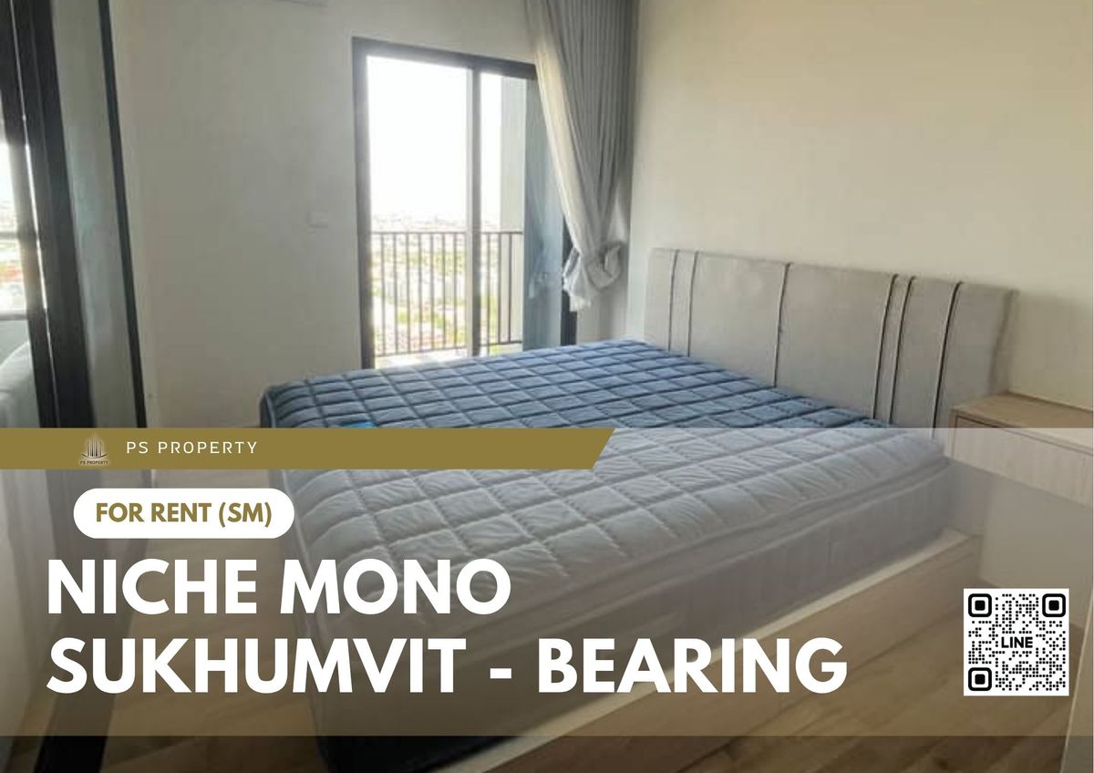 For rent ✨ Niche Mono Sukhumvit - Bearing ✨ Fully furnished and electric appliances, near BTS Bearing