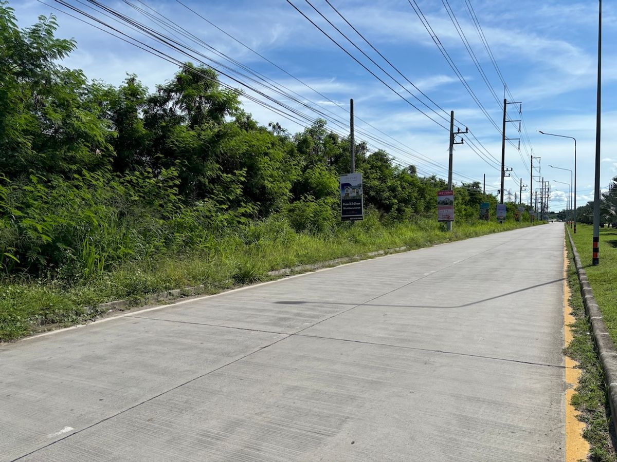 Purple pattern land, 23 rai 2 ngan 76 sq. Wah, Map Ta Phut, Rayong, the soil next to Buraphat Road, near the expressway near the pier near the airport. – รูปที่ 2