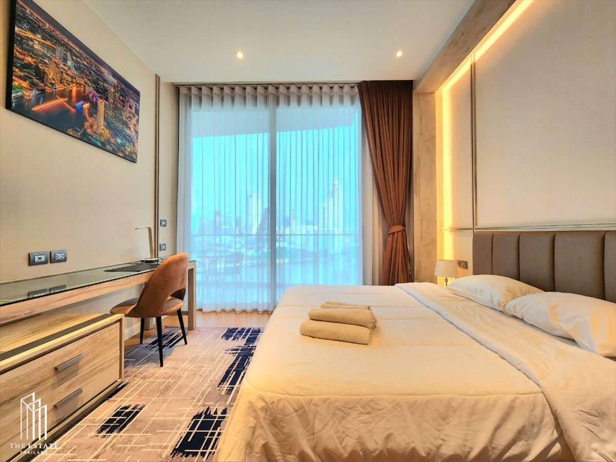 For Rent Magnolias Waterfront Residences 60.58 SQ.M. 1 Bedroom Garden View Project and ICONSIAM @65,000 Baht – รูปที่ 2