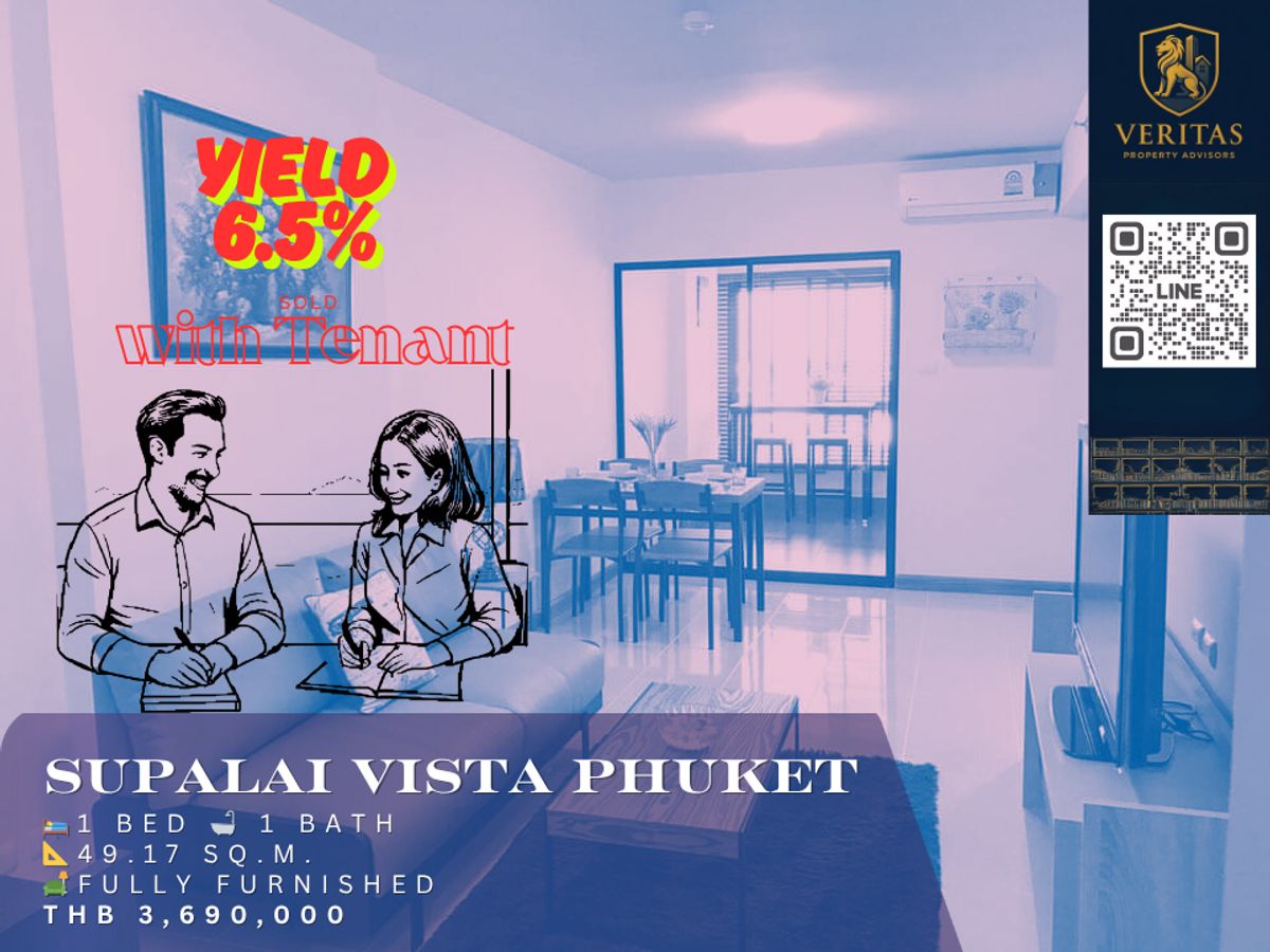 🔥 Smart Investment Alert! Condo for Sale at Supalai Vista Phuket with 6.5% Yield & Tenant in Place! 🔥 Smart Investment Alert! Condo for Sale at Supalai Vista Phuket with 6.5% Yield & Tenant in Place!