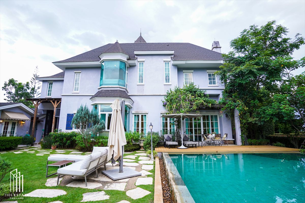 For sale Magnolias French Country บ้านพักตากอากาศสไตล์เฟรนซ์คันทรีที่คงเสน่ห์ความหรูหรา 485 sq.w. 3 bedroom @41.12MB