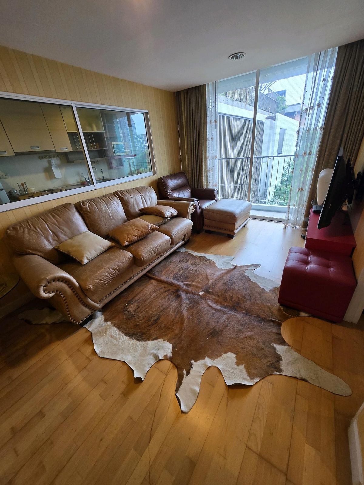 For sale Condo The Fine At River Charoen Nakhon - Khlong San, Bangkok, Chao Phraya River view room, 2 bedrooms, 1 bathroom, 70 sq.m., luxuriously decorated, ready to move in
