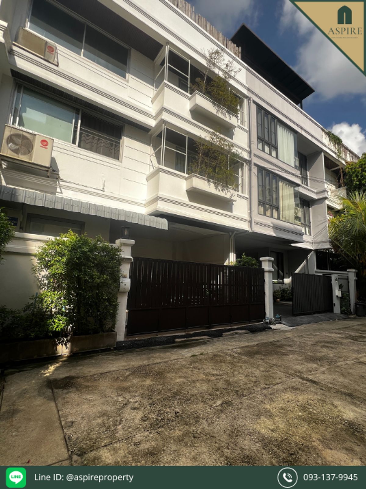 [For Sale with tenant] 3-Storey Townhome, Sukhumvit 71, Pet friendly