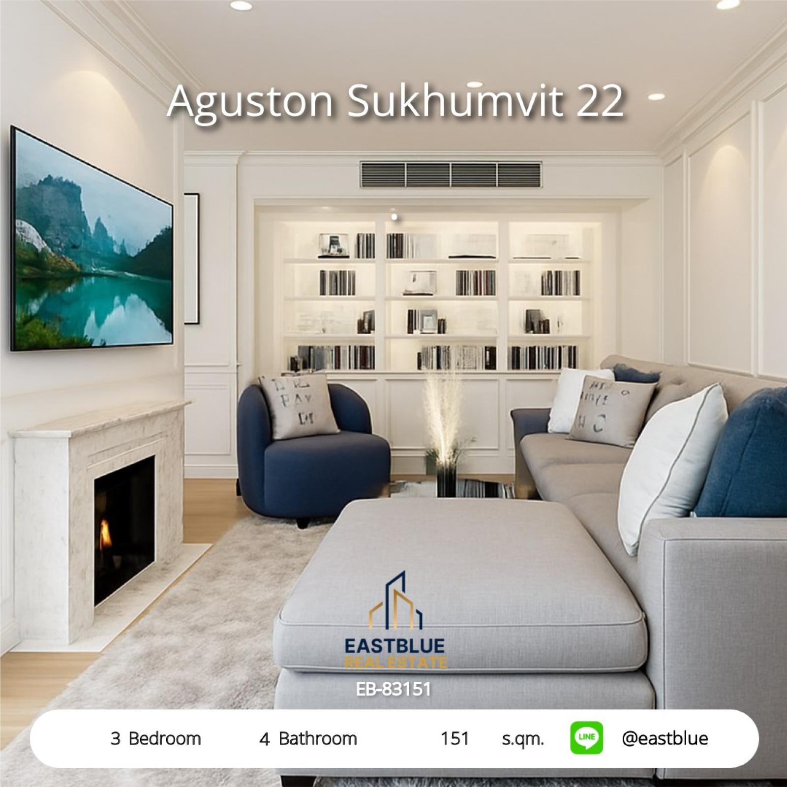 11/08/2026, 🏠 เช่า คอนโด 3 ห้องนอน อกัสตัน สุขุมวิท 22 120,000 บาท/เดือน 0642748883 11/08/2026, 🏠 เช่า คอนโด 3 ห้องนอน อกัสตัน สุขุมวิท 22 120,000 บาท/เดือน 0642748883