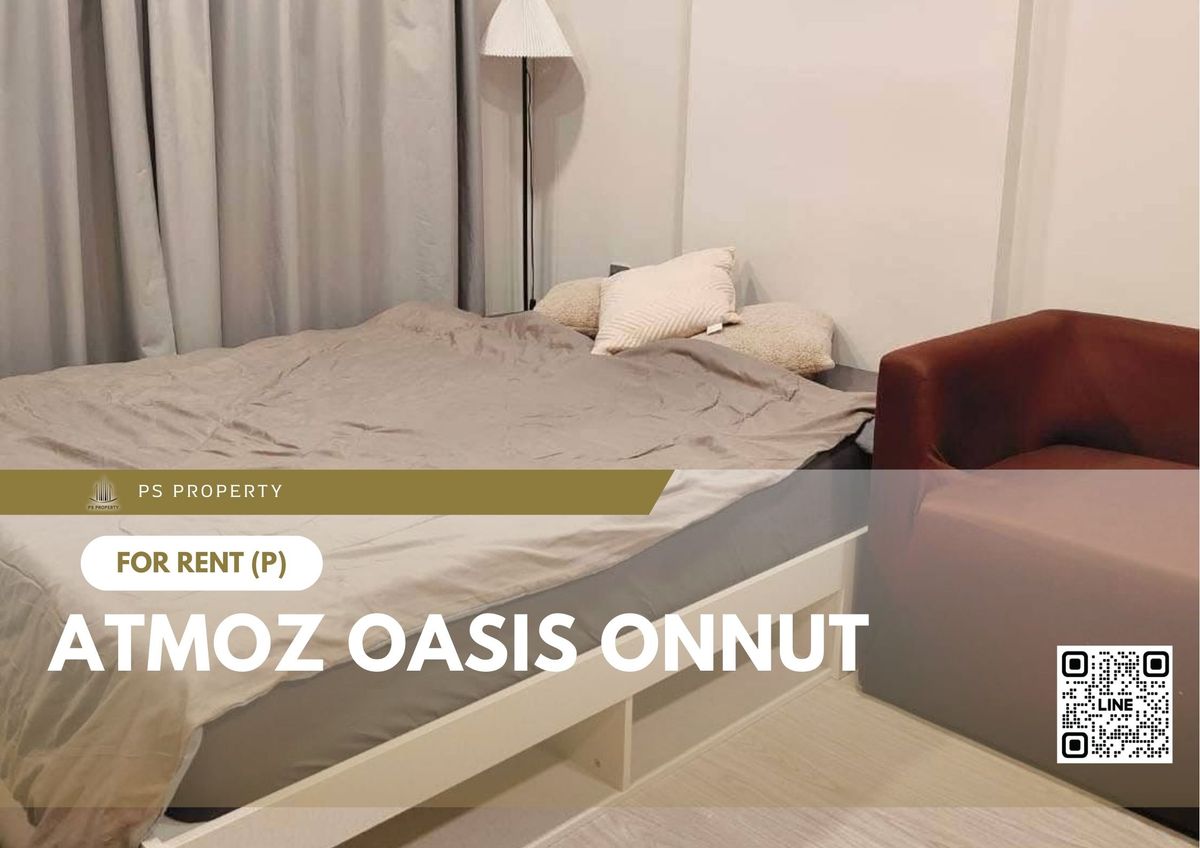 For rent 📍 Atmoz Oasis Onnut 📍 Fully furnished and equipped with electrical appliances, near BTS On Nut For rent 📍 Atmoz Oasis Onnut 📍 Fully furnished and equipped with electrical appliances, near BTS On Nut