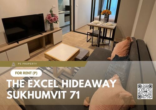 ให้เช่า ✨ The Excel Hideaway Sukhumvit 71 ✨ เฟอร์นิเจอร์ และ เครื่องใช้ไฟฟ้าครบ ใกล้ BTS พระโขนง
