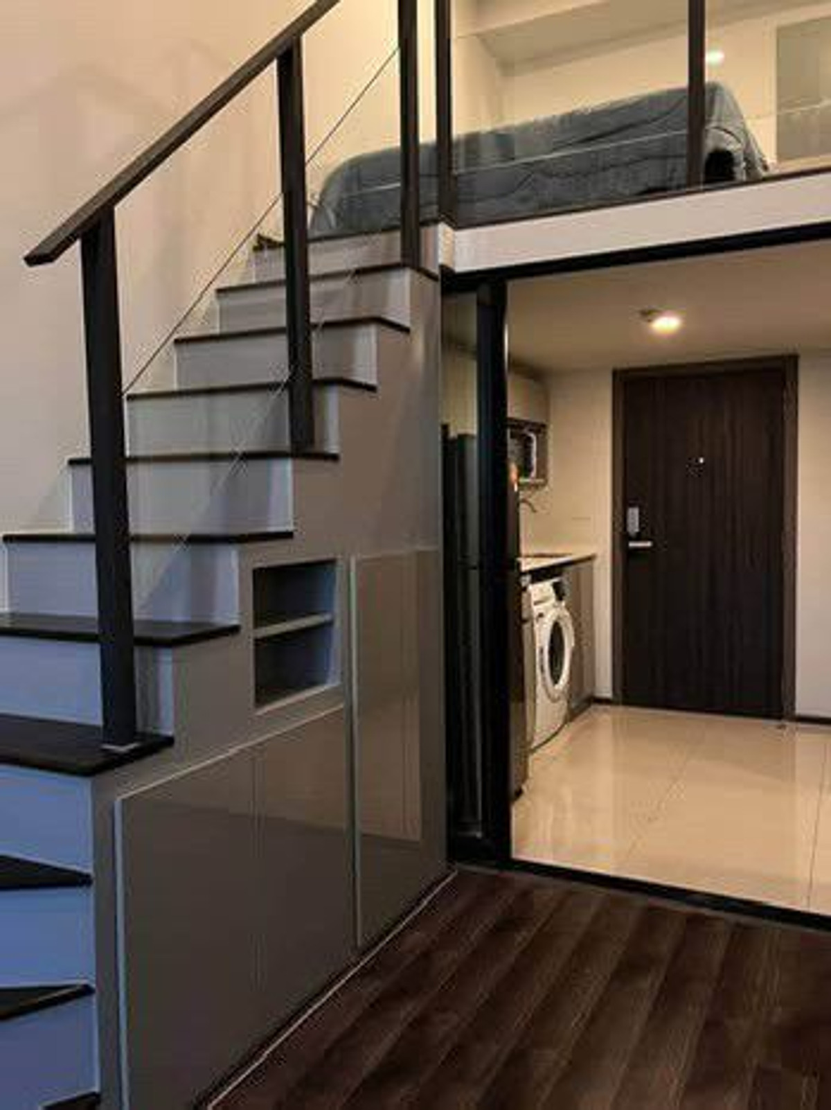 🌿 Knightsbridge Space Rama 9 🌿 ห้องแต่งสวย เฟอร์ครบ 🛏 1 ห้องนอน 1 ห้องน้ำ 35 ตร.ม ใกล้ MRT พระราม 9 – รูปที่ 3