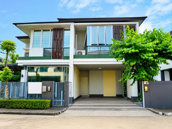 🏡 Sell / Rent a luxurious single house, Sena Park Grand Ram Inthra can raise animals | Furniture | Ready to move in (There’s no flooding)