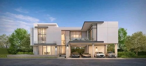 บ้านเดี่ยวหรู 2 ชั้น ใกล้รถไฟฟ้าสายสีชมพู รามอินทรากม 4