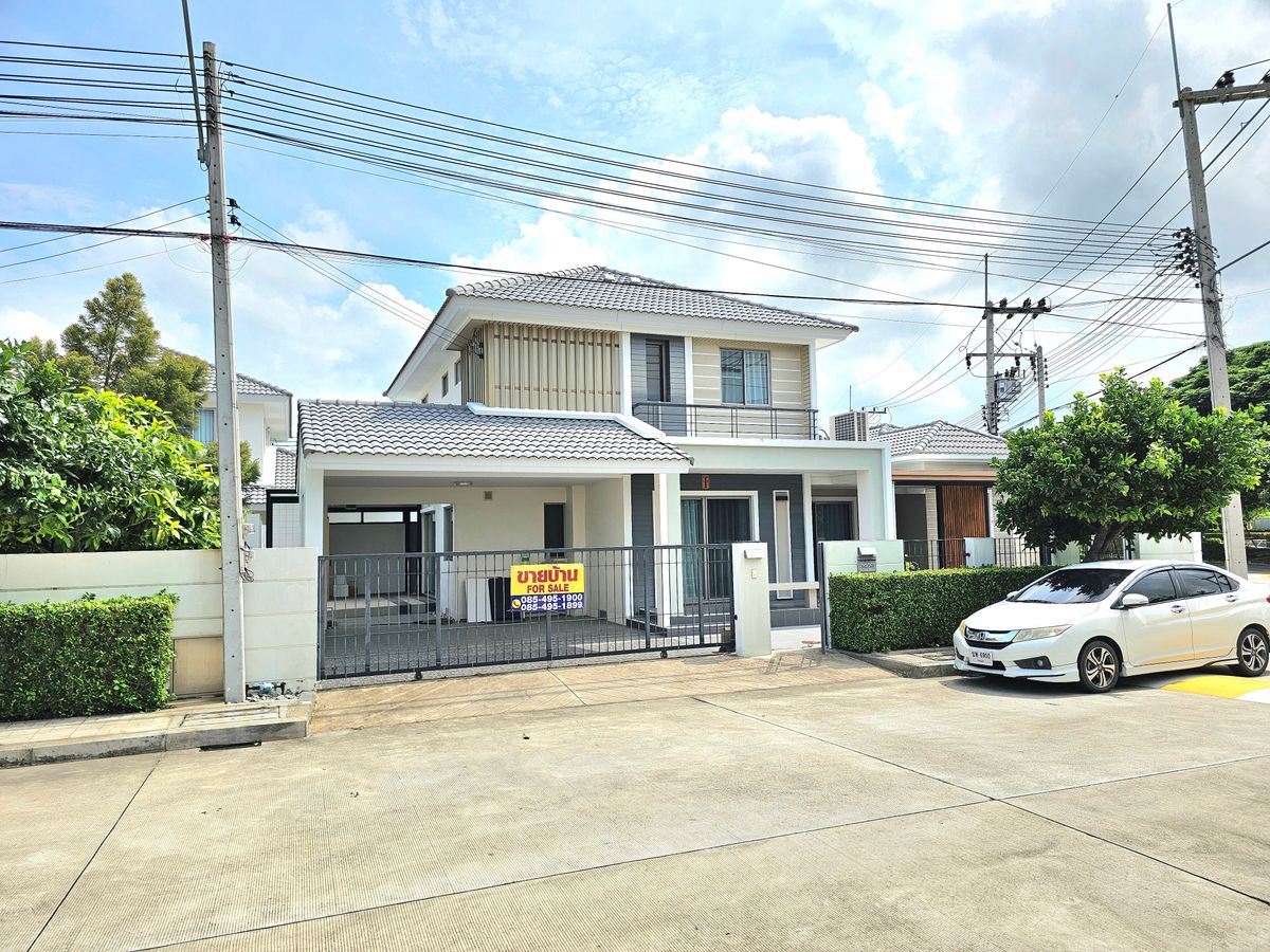 ขายบ้านเดี่ยว 2 ชั้น 5 ห้องนอน 4 ห้องน้ำ หมู่บ้าน Life in the Garden ติดถ.สุขุมวิท อ.บ้านฉาง ระยอง House for Sale 5 Bedrooms 4 Bathrooms, Life In The Garden Village, Sukhumvit Rd. Banchang District, Rayong – รูปที่ 3